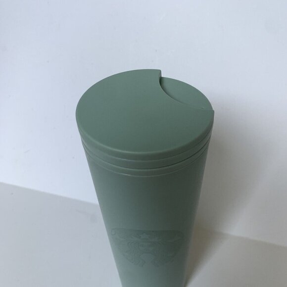STARBUCKS 2020 Teal Blue Logo Travel Tumbler 16 oz. - Picture 3 of 8